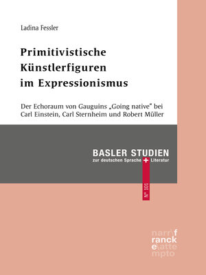 cover image of Primitivistische Künstlerfiguren im Expressionismus